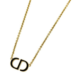 クリスチャンディオール ロゴ ネックレス GP レディース ブランドアクセサリー 【中古】bracc