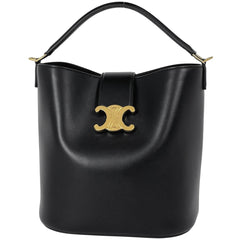セリーヌ ミディアム バケット ルイーズ ハンドバッグ レザー レディース ブランドバッグ・小物 【中古】brbag