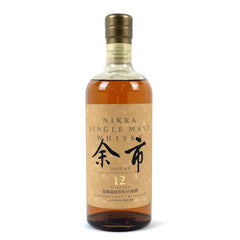 ニッカ シングルモルト 余市 12年 北海道余市モルト原酒 750ml 国産ウイスキー 酒 【古酒】liqbb【東京都内限定お届け】