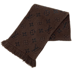 ルイ・ヴィトン エシャルプ ロゴマニア マフラー ウール シルク レディース ブランドバッグ・小物 【中古】brbag