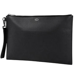 クリスチャンディオール ロゴ セカンドバッグ レザー メンズ ブランドバッグ・小物 【中古】brbag