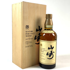 サントリー 山崎 12年 ピュアモルト 向獅子 750ml 国産ウイスキー 酒 【古酒】liqbb【東京都内限定お届け】