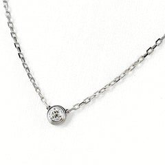 カルティエ ダムール SM ネックレス ネックレス 750 ダイヤモンド レディース ブランドジュエリー 【中古】brjwl