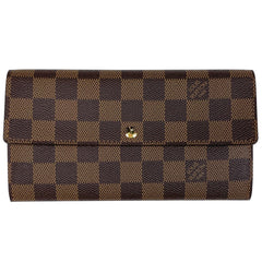 ルイ・ヴィトン ポルトフォイユ サラ 長財布 ダミエ N61734 レディース ブランドバッグ・小物 【中古】brbag