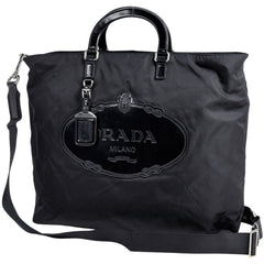 プラダ ロゴ トートバッグ ナイロン レディース ブランドバッグ・小物 【中古】brbag