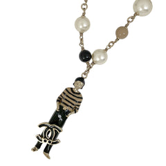 シャネル ココマーク フェイクパール ネックレス ネックレス GP フェイクパール レディース ブランドアクセサリー 【中古】bracc