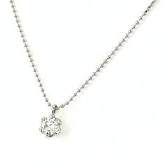 ダイヤモンド デザインネックレス ネックレス Pt900 Pt850 ダイヤモンド レディース ノンブランドジュエリー 【中古】nbjwl