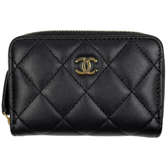 シャネル ココマーク ラウンドファスナー コインケース レザー レディース ブランドバッグ・小物 【中古】brbag