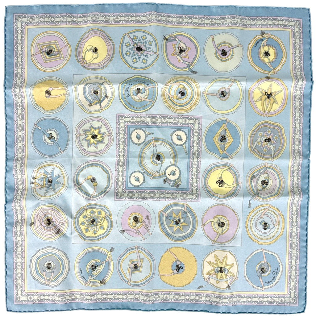 エルメス プチカレ Belles du Mexique スカーフ シルク レディース