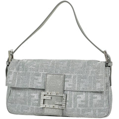 フェンディ ズッカ柄 マンマバケット ショルダーバッグ ファブリック 8BR600 レディース ブランドバッグ・小物 【中古】brbag