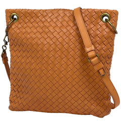 ボッテガヴェネタ イントレチャート ショルダーバッグ レザー レディース ブランドバッグ・小物 【中古】brbag