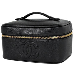 シャネル ココマーク バニティバッグ 化粧ポーチ キャビアスキン A01997 レディース ブランドバッグ・小物 【中古】brbag