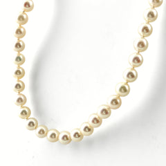 パール デザインネックレス ネックレス K18 K14 WG レディース ノンブランドジュエリー 【中古】nbjwl