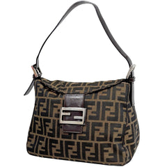 フェンディ ズッカ柄 ショルダーバッグ キャンバス 26426 レディース ブランドバッグ・小物 【中古】brbag