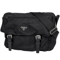 プラダ ロゴプレート ショルダーバッグ ナイロン B6671X レディース ブランドバッグ・小物 【中古】brbag