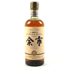 ニッカ 余市 15年 シングルモルト 単一蒸溜所モルト 700ml 国産ウイスキー 酒 【古酒】liqbb【東京都内限定お届け】