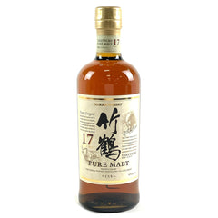 ニッカ 竹鶴 17年 ピュアモルト 700ml 国産ウイスキー 酒 【古酒】liqbb【東京都内限定お届け】