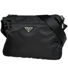 プラダ ロゴプレート ショルダーバッグ ナイロン 1BC421 レディース ブランドバッグ・小物 【中古】brbag