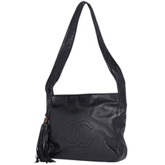 シャネル ココマーク フリンジ ショルダーバッグ レザー レディース ブランドバッグ・小物 【中古】brbag