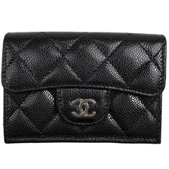シャネル ココマーク 三つ折り財布 キャビアスキン AP0230 レディース ブランドバッグ・小物 【中古】brbag
