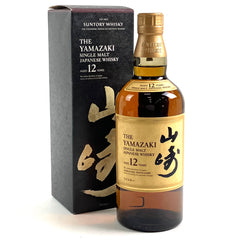 サントリー 山崎 12年 シングルモルト ジャパニーズ 700ml 国産ウイスキー 酒 【古酒】liqbb【東京都内限定お届け】