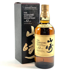 サントリー 山崎 12年 シングルモルト ジャパニーズ 700ml 国産ウイスキー 酒 【古酒】liqbb【東京都内限定お届け】
