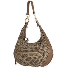 フェンディ ズッキーノ ショルダーバッグ キャンバス 8BR465 レディース ブランドバッグ・小物 【中古】brbag