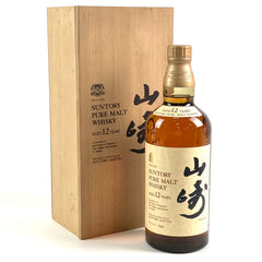 サントリー 山崎 12年 ピュアモルト 特級 760ml 国産ウイスキー 酒 【古酒】liqbb【東京都内限定お届け】