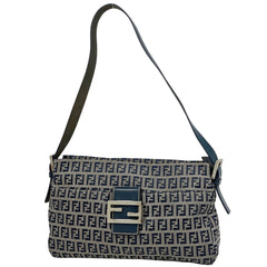 フェンディ ズッキーノ柄 ショルダーバッグ キャンバス 26566 レディース ブランドバッグ・小物 【中古】brbag