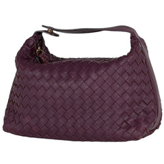 ボッテガヴェネタ イントレチャート ハンドバッグ レザー 114087 レディース ブランドバッグ・小物 【中古】brbag