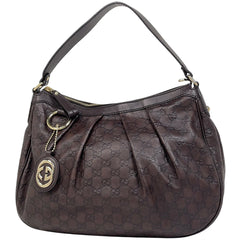 グッチ グッチシマ スーキー ショルダーバッグ シマレザー 232955 レディース ブランドバッグ・小物 【中古】brbag