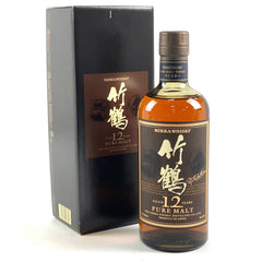 ニッカ 竹鶴 12年 ピュアモルト 660ml 国産ウイスキー 酒 【古酒】liqbb【東京都内限定お届け】