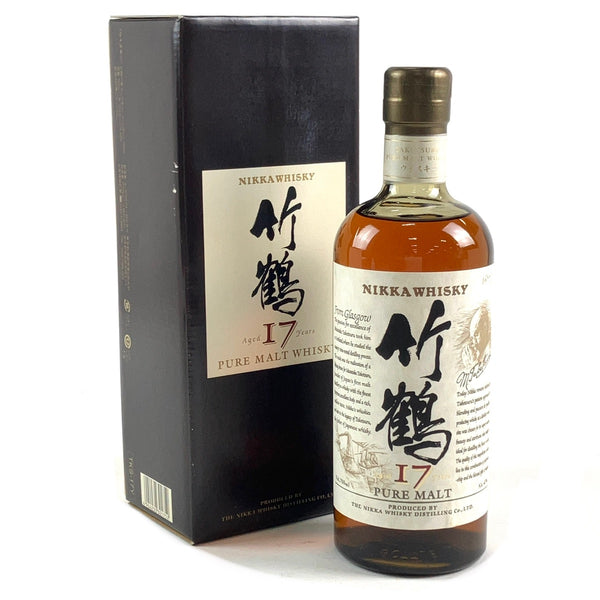 ニッカ 竹鶴 17年 ピュアモルト 旧ボトル 700ml 国産ウイスキー 酒