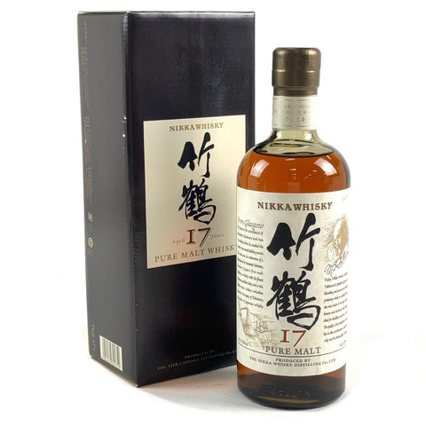 ニッカ 竹鶴 17年 ピュアモルト 旧ボトル 700ml 国産ウイスキー 酒