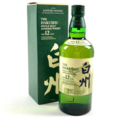 サントリー 白州 12年 シングルモルト 100周年記念 700ml 国産ウイスキー 酒 【古酒】liqbb【東京都内限定お届け】