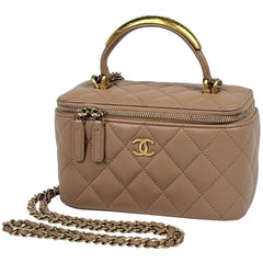 シャネル ココマーク バニティバッグ 化粧ポーチ レザー AP2199 レディース ブランドバッグ・小物 【中古】brbag