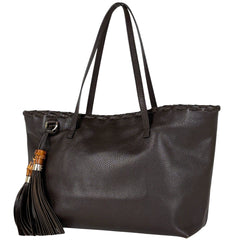 グッチ バンブー トートバッグ レザー 354665 レディース ブランドバッグ・小物 【中古】brbag
