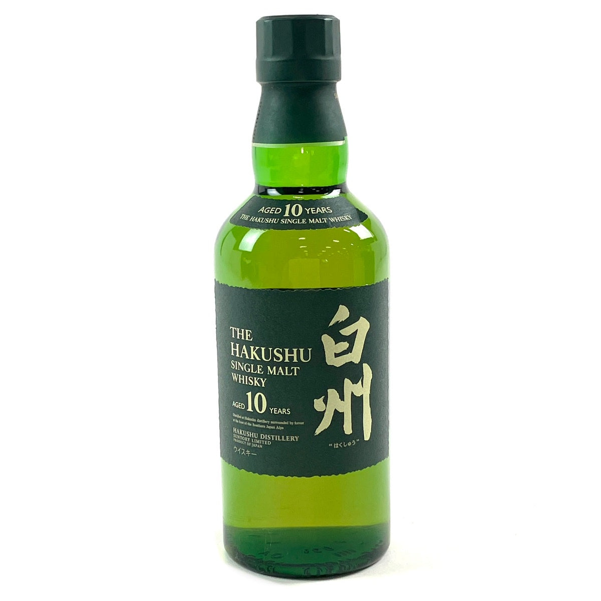 白州 シングルモルトウイスキー 10年 350ml サントリー 白州 10年 シングルモルト ハーフボトル 350ml 国産
