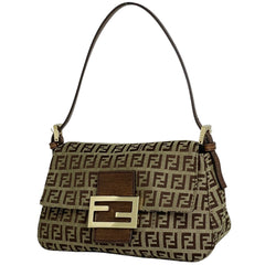 フェンディ ズッキーノ柄 ワンショルダーバッグ ショルダーバッグ キャンバス 8BR180 レディース ブランドバッグ・小物 【中古】brbag