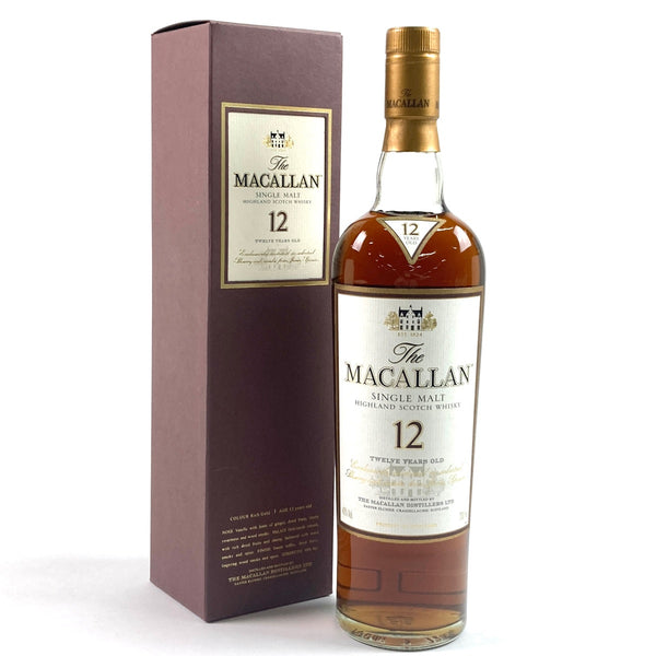 シングルモルト　スコッチ 1956年　古酒　マッカラン？　古希祝 マッカラン 12年 シェリーオークカスク 旧旧 700ml スコッチウイスキー