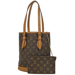 ルイ・ヴィトン プチ バケットPM トートバッグ モノグラム M42238 レディース ブランドバッグ・小物 【中古】brbag