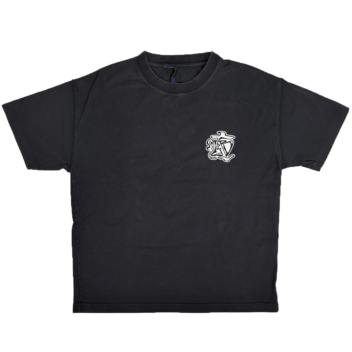 ルイ・ヴィトン Tシャツ 表記サイズS スモ—クプリンテッド トップス