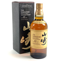 サントリー 山崎 12年 シングルモルト ジャパニーズ 700ml 国産ウイスキー 酒 【古酒】liqbb【東京都内限定お届け】