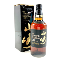 サントリー 山崎 18年 シングルモルト ジャパニーズ 700ml 国産ウイスキー 酒 【古酒】liqbb【東京都内限定お届け】