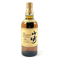 サントリー 山崎 12年 シングルモルト ジャパニーズ 700ml 国産ウイスキー 酒 【古酒】liqbb【東京都内限定お届け】