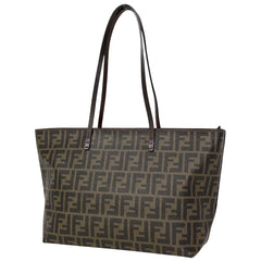 フェンディ ズッカ柄 トートバッグ コーティングキャンバス 8BH198 レディース ブランドバッグ・小物 【中古】brbag