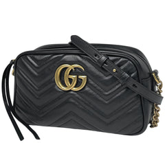 グッチ GGマーモント チェーン ショルダーバッグ レザー 447632 レディース ブランドバッグ・小物 【中古】brbag