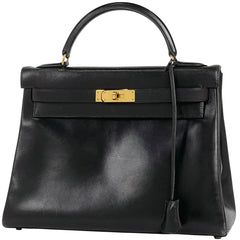 エルメス ケリー32 ハンドバッグ ボックスカーフ 〇Y レディース ブランドバッグ・小物 【中古】brbag