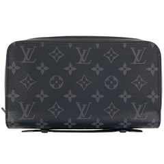 ルイ・ヴィトン ジッピーXL 長財布 モノグラムエクリプス M61698 メンズ ブランドバッグ・小物 【中古】brbag