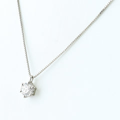 タサキ ダイヤモンド ネックレス ネックレス Pt900 Pt850 ダイヤモンド レディース ブランドジュエリー 【中古】brjwl
